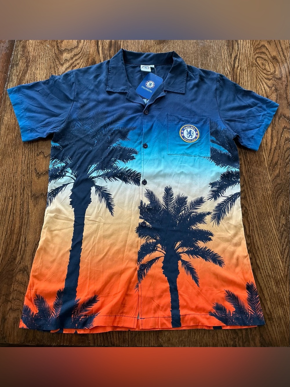Chelsea Hawaiian Shirt - Blue - Mens